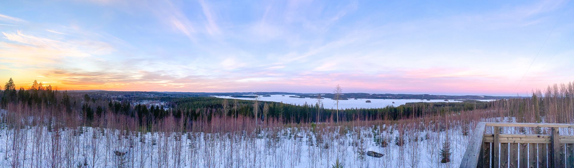 Äänemäen näköalatornin maisemia