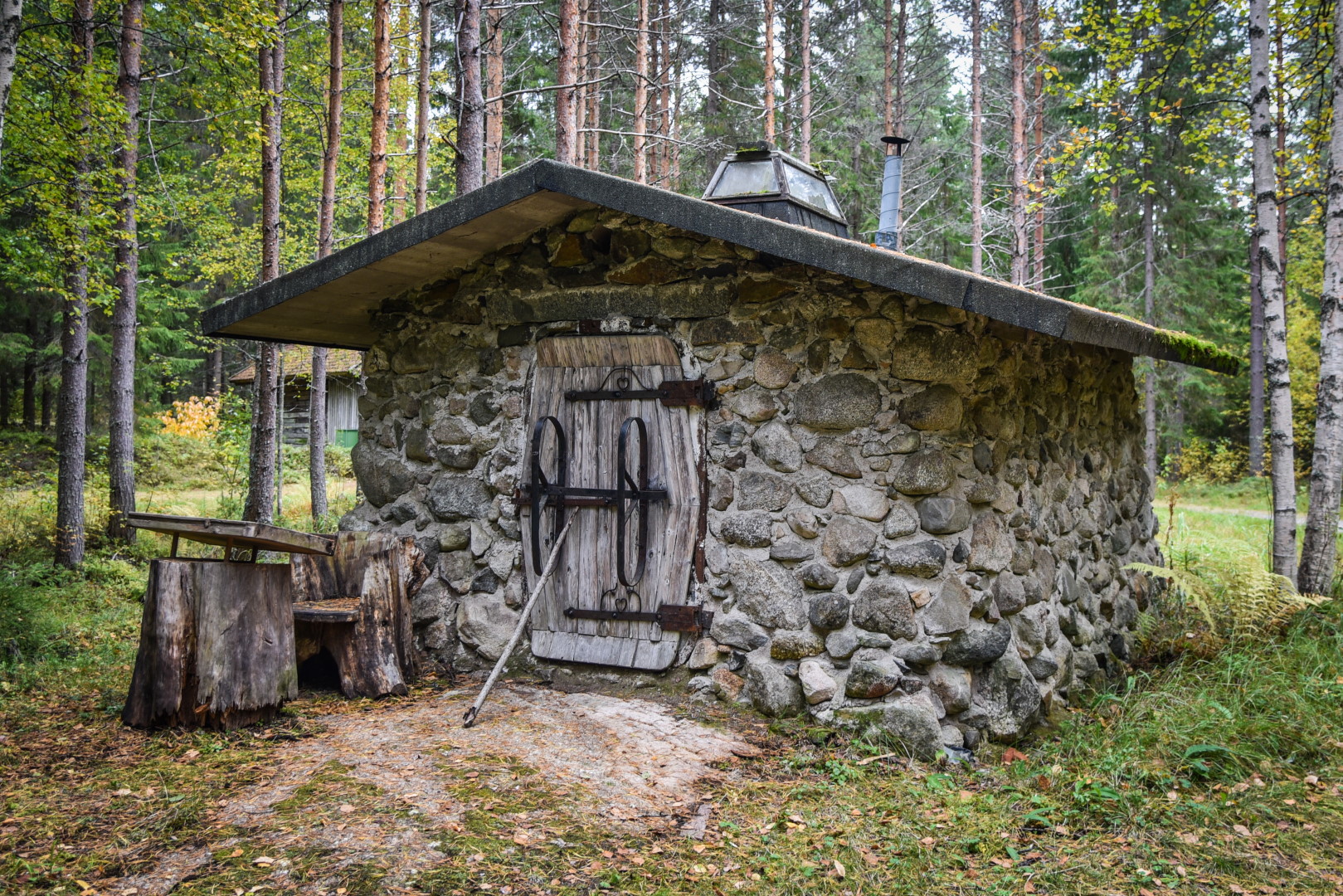 Kivisauna.