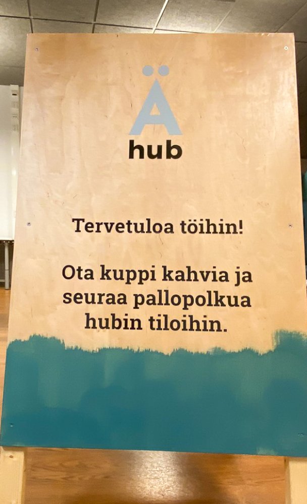  Etätyöskentelytila ÄäneHub 